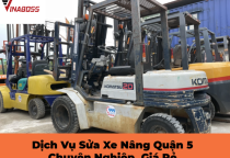 Dịch vụ sửa xe nâng quận 5 chuyên nghiệp, giá rẻ – 0911.755.700