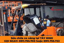 Sửa xe nâng tại Tây Ninh uy tín, chuyên nghiệp – 0911.755.700