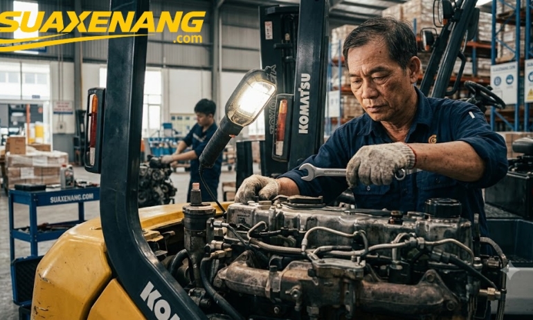 Dịch Vụ Sửa Xe Nâng Tại Hồ Chí Minh: Uy Tín, Nhanh Chóng, Giá Tốt Nhất