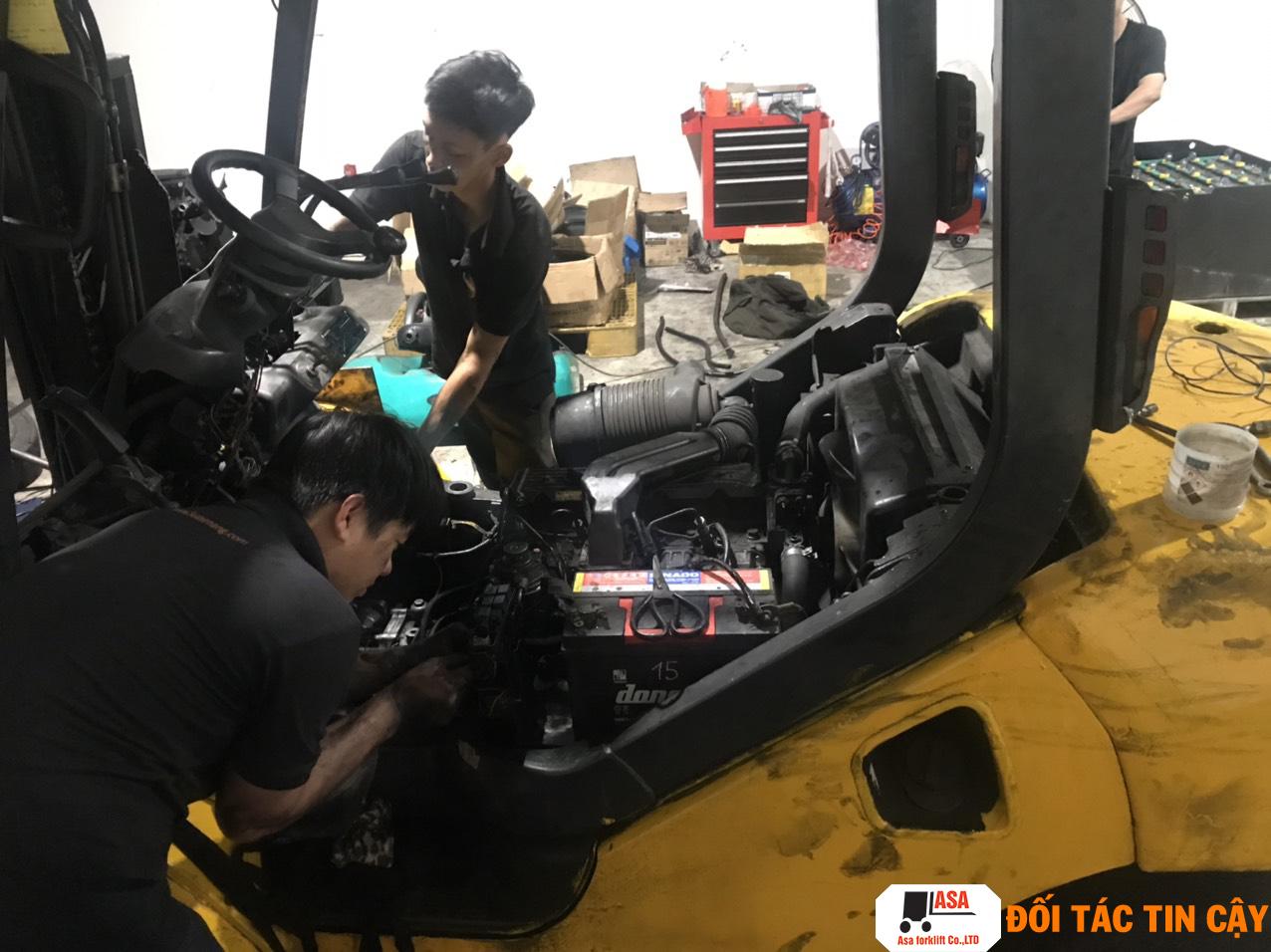 Công Ty ASA sửa xe nâng quận Bình Tân, Chuyên Nghiệp, giá cạnh trạnh
