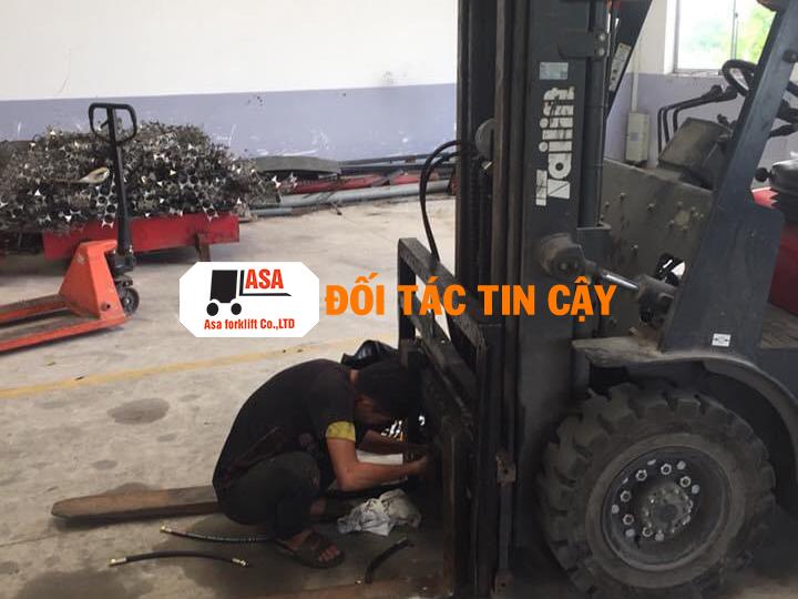 Kỹ Thuật ASA tận tâm sửa chữa xe nâng tại Bình Thạnh.